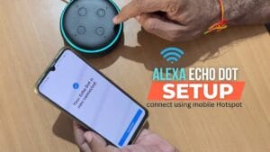 Amazon Alexa Echo Dot mobile setup