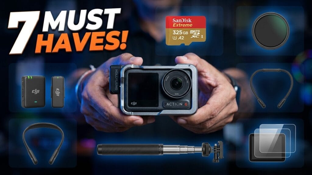 DJI Action 6 accessories