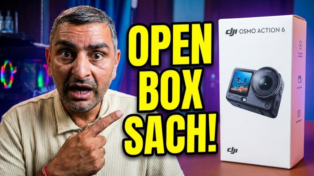DJI Action 6 Flipkart open box