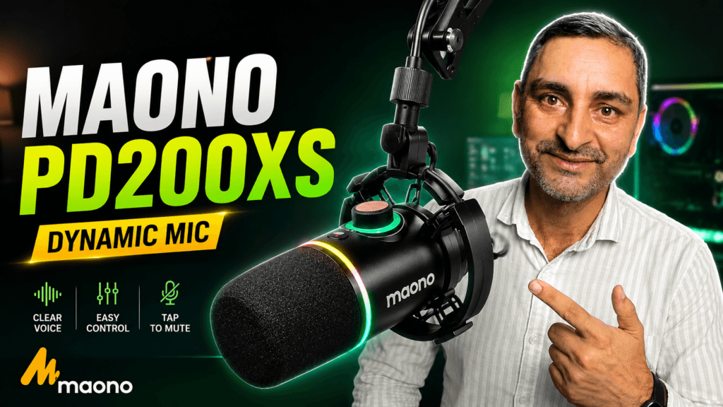Maono PD200XS review Maono PD200X review