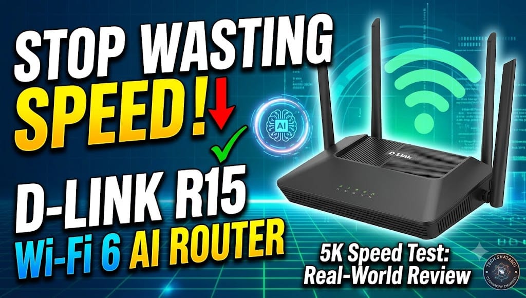 D-Link R15 AX1500 AI Router